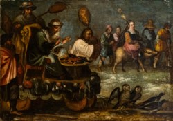Scuola lombarda del XVIII secolo - Allegoria dell'inverno