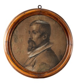 Michelangelo Pittatore (Asti, 12 febbraio 1825 - 24 marzo 1903) - Ritratto di Giovanni Pavese