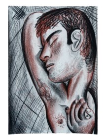 Sleeping figure