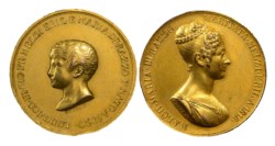 MARIA DURAZZO MELZI E LODOVICO MELZI - Milano, 1825