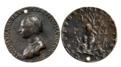 MADDALENA ROSSI - Medaglia fusa di scuola mantovana