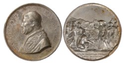 PAPALI - PIO IX (1846-1878) - Viaggio nelle province, anno XIII