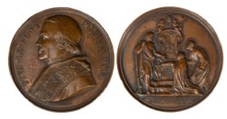 PAPALI - PIO IX (1846-1878) - XXV Anniversario Elezione al pontificato, anno XXVI