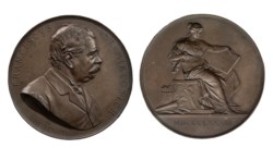 AUSTRIA - FRANCISCUS DE MIKLOSICH - Medaglia 1883
