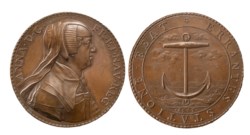 ANNA D'AUSTRIA - Medaglia, 1643