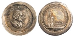 GERMANIA - Medaglia Lutero e Melantone, 1817