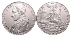 BOLOGNA - LEONE XII (1823-1829) - Scudo 1825 (II tipo)