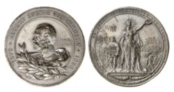 GERMANIA - ALBERTO DI SASSONIA (1873-1902) - XXV anniversario di Regno