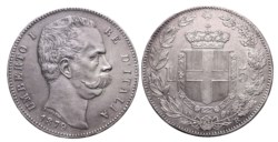 UMBERTO I (1878-1900) - 5 lire 1879