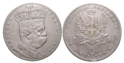 UMBERTO I, Colonia Eritrea (1890-1896) - Tallero, 1891