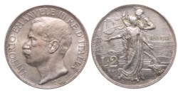 VITTORIO EMANUELE III (1900-1943) - 2 lire 1911