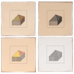 Lotto multiplo - Twelve forms derived from a cube