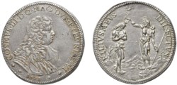 FIRENZE - COSIMO III DE MEDICI (1670-1723) Piastra 1678