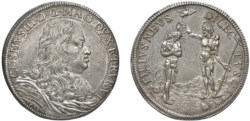 FIRENZE - COSIMO III DE MEDICI (1670-1723) - Piastra 1680