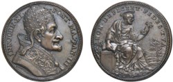 INNOCENZO XI (1676-1689) - La Pace di Nimega, anno III