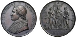 PIO IX (1846-1878) - Possesso del laterano, anno I