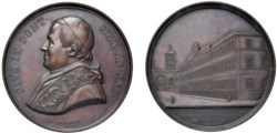 PIO IX (1846-1878) - L'ospedale psichiatrico, anno XXI