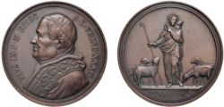 PIO IX (1846-1878) - 50° anno di episcopato del Pontefice, anno XXXII