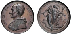 LEONE XIII (1878-1903) - Apertura archivio segreto vaticano, anno VIII