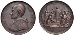LEONE XIII (1878-1903) - Opere alla Basilica Lateranense, anno IX