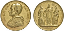 LEONE XIII (1878-1903) - Soluzione controversia Isole caroline, anno X
