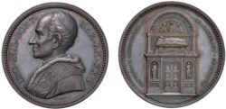 LEONE XIII (1878-1903) - Monumento sepolcrale di Innocenzo III, anno XXIV
