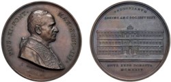 PIO XI (1922-1939) - Nuova sede università gregoriana, anno III