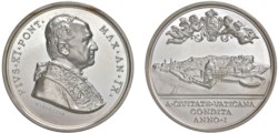 PIO XI (1922-1939) - Medaglia anno IX