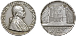 PIO XI (1922-1939) - Nuova sede curia romana, anno XV