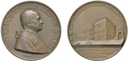 PIO XI (1922-1939) - Nuovo ateneo lateranense, anno XVII