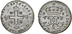 CARLO EMANUELE III (1730-1773) - Soldo 1736