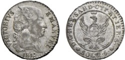 VITTORIO EMANUELE I (1802-1821) - 2,6 soldi 1815