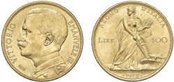 VITTORIO EMANUELE III (1900-1943) - 100 lire 1912