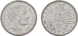 VITTORIO EMANUELE III (1900-1943) - 1 lira 1901