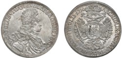 AUSTRIA - CARLO VI (1711-1740) - Tallero 1716, Hall
