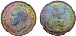 GRAN BRETAGNA - GIORGIO VI (1937-1952) - Penny 1937