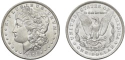 STATI UNITI D'AMERICA - Dollaro Morgan 1904 O