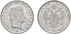 MILANO - FERDINANDO I (1835-1848) - 20 kreuzer 1837