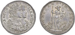 NAPOLI - CARLO VII D'ASBURGO (1711-1734) - Tarì 1716