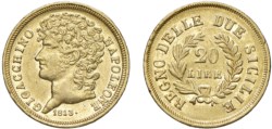 NAPOLI - GIOACCHINO MURAT - 20 lire 1813