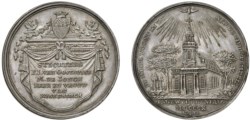 MEDAGLIE NAPOLEONICHE - Consacrazione chiesa di Rysenburgh, 1810
