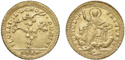 PIO VI (1775-1799) - Doppia 1787