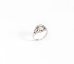 Anello in oro bianco 18kt