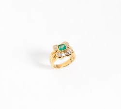 Anello in oro giallo 18kt