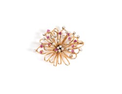 Spilla in oro rosa 18kt