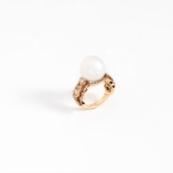 Anello in oro rosa 18kt