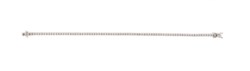 Bracciale tennis in oro bianco 18kt