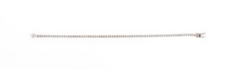 Bracciale tennis in oro bianco 18kt