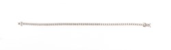 Bracciale tennis in oro bianco 18kt