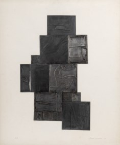 Night tree (from the Lead Intaglio Series)